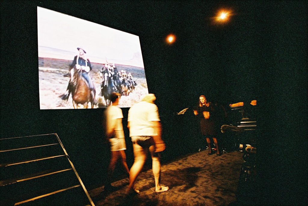 Body Film Essay , Helle Nächte, Cinema performance event, Stadtkino/Kunsthale Basel, 2002