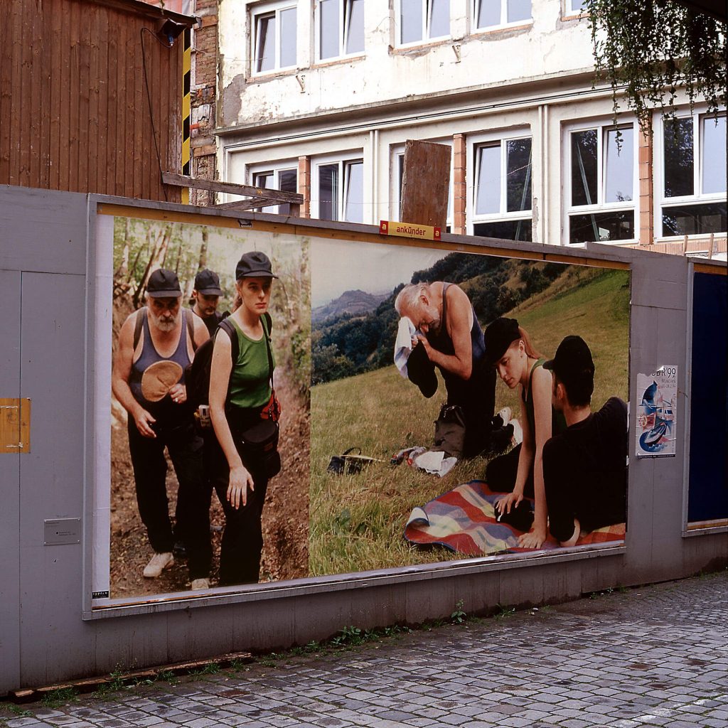 Weekend Art billboards, Art in the City III, Kunsthaus Bregenz, 1999